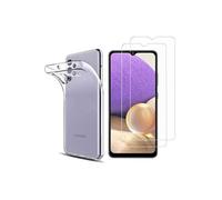 PHONILLICO Coque pour Samsung A32 4G et 2 Verres Trempé Film Protection Ecran