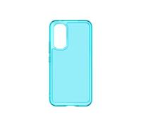 Coque pour Samsung A54 5G Silicone Coins Antichocs Renforcés Bleu Transparent