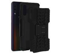 Coque Samsung Galaxy A70 Protection Hybride Antichoc Rigide Support Vidéo Noir