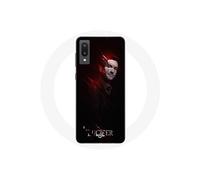 Coque pour Samsung Galaxy A02 Lucifer Série fond noir