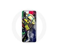Coque pour Samsung Galaxy A02 Valentino Rossi Pilote de vitesse champion