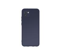 Coque pour Samsung Galaxy A03 4G Premium Silicone Microfibre Bleu