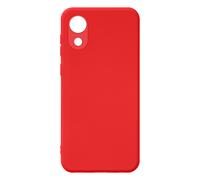 Coque pour Samsung Galaxy A03 Core Silicone Semi-rigide Finition Soft-touch Fine Rouge