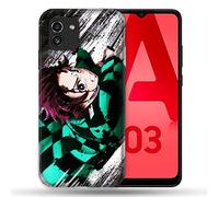 Coque pour Samsung Galaxy A03 Manga Demon Slayer Tanjiro