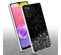 Coque pour Samsung Galaxy A03s Etui Protection Paillettes Housse Cover