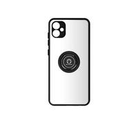 Coque pour Samsung Galaxy A04e Bi-matière Bague Métallique Support Vidéo Noir