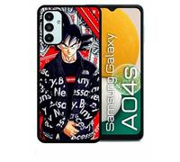 Coque Pour Samsung Galaxy A04s - Dbz Goku Urban Saiyan Streetwise Fighter - Silicone - Noir