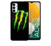 Coque Pour Samsung Galaxy A04s - Monster Griffe - Silicone - Noir