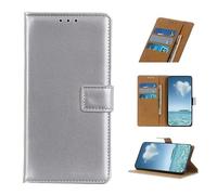 COQUE pour Samsung Galaxy A05 4G, Machine à sous à Cartes texturées 1B Portefeuille Mobile, étui Samsung Galaxy A05 4G à clapet-Argenté