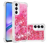 Coque pour Samsung Galaxy A05S Étui Glitter Brillant Paillette Liquide Quicksands Housse Transparente Souple TPU Antichoc Protection Cover pour Samsung Galaxy A05S, L4