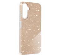 Coque pour Samsung Galaxy A05s Paillette Silicone Semi rigide Fin Dorée
