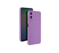 Coque pour Samsung Galaxy A06 Silicone Mat Bloc Caméra Protégé Violet