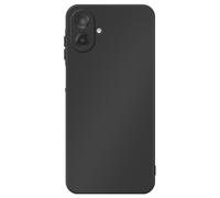 Coque pour Samsung Galaxy A07 en Silicone Soft Touch Antidérapant Noir
