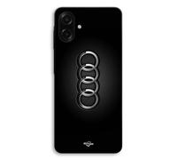 Coque Pour Samsung Galaxy A07 Logo De Voiture Audi Front Noir Maniacase