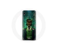 Coque pour Samsung Galaxy A10 Loki Thor Ragnarok avec Casque Affiche Personnage Série Saison 1