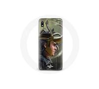 Coque pour Samsung Galaxy A10 Loki Thor Ragnarok avec Casque Fanart Saison 1