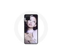 Coque pour Samsung Galaxy A12 Blackpink Born Pink Affiche Teaser Jennie Comeback Single Pink Venom 2022