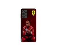 Coque Pour Samsung galaxy A13 4g Hamilton Scuderia Ferrari official wallpaper
