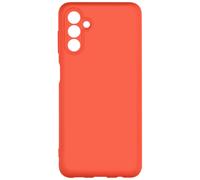 Coque pour Samsung Galaxy A13 5G et A04s Silicone Semi-rigide Soft-touch Rouge