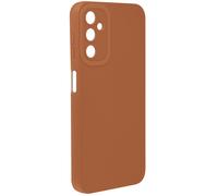 Coque pour Samsung Galaxy A14 4G et 5G Silicone Mat Protection Caméra Marron