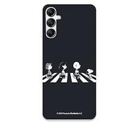 Coque pour Samsung Galaxy A14 5G Officiel Peanuts Personnages Beatles pour protéger votre téléphone portable Coque Huawei en silicone transparent souple avec licence officielle Snoopy