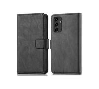 imoshion Étui de télephone portefeuille de luxe pour Samsung Galaxy A14 (5G/4G) - Noir