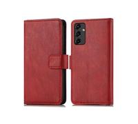 imoshion Étui de télephone portefeuille pour Samsung Galaxy A14 (5G/4G) - Rouge