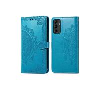imoshion Etui de télephone Mandala pour Samsung Galaxy A14 (5G/4G) - Turquoise