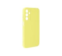 Coque pour Samsung Galaxy A15 5G Semi-rigide Soft-touch Anti-traces Jaune