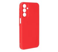 Coque pour Samsung Galaxy A15 Semi-rigide Soft-touch Anti-traces Rouge