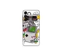 Coque Pour Samsung Galaxy A15 Consoles Nintendo Vintage Old School