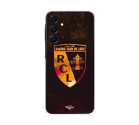 Coque Pour Samsung Galaxy A15 Rcl Lens Orange Fond Noir
