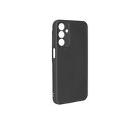 Coque pour Samsung Galaxy A15 Semi-rigide Soft-touch Anti-traces Noir