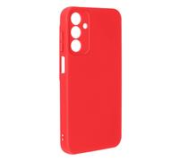 Coque pour Samsung Galaxy A15 Semi-rigide Soft-touch Anti-traces Rouge