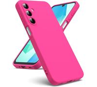 - Coque Pour Samsung Galaxy A16 4g / 5g, [Silicone Tpu Liquide] [Intérieur Microfibre] Souple Étuis En Caoutchouc Housse Antichoc Protection Bumper Coque Samsung A16 - Barbie Poudre