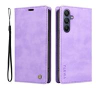 Coque pour Samsung Galaxy A16 5G 6.7"", Housse Premium en Cuir PU de Portefeuille en Fermeture Magnétique Flip Etui- Violet L06