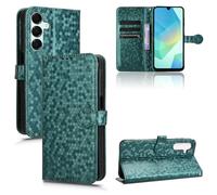 Coque pour Samsung Galaxy A16 5G 6.7"", Modèle PU Cuir Etui à Rabat, à Clapet, Slot de Carte Housse de Protection,Vert GHW3