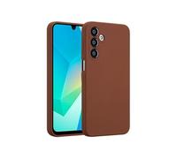 Accezz Accezz Coque Liquid Silicone Samsung Galaxy A16 New Tea Brown Marron