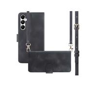 imoshion Etui de téléphone portefeuille avec cordon pour Samsung Galaxy A16 5G - Noir