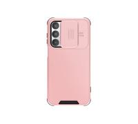 Coque pour Samsung Galaxy A16 Antichoc Cache Caméra Coulissante Rose champagne