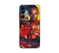 Coque - Scuderia Ferrari - Lewis Hamilton - Silicone - Noir - Souple