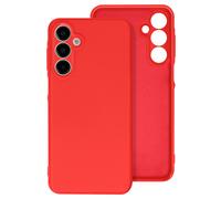 Coque pour Samsung Galaxy A16 Semi-rigide Soft-touch Anti-traces Rouge