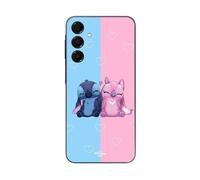 Coque pour Samsung Galaxy A16 Stitch Angel mignon bleu rose Maniacase