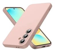 Coque Pour Samsung Galaxy A17 5g - Housse Etui Silicone Gel Fine + Verre Trempe - Rose