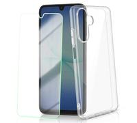 Coque pour Samsung Galaxy A17 Antichoc avec Verre Trempé Transparent