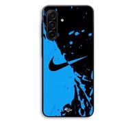 Coque Pour Samsung Galaxy A17 Nike Logo Couleur Noir Et Bleu Maniacase