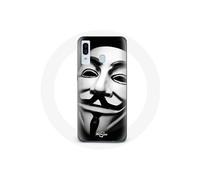 Coque pour Samsung Galaxy A20 Nous sommes légion masque anonyme