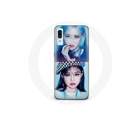 Coque pour Samsung Galaxy A20e Blackpink Groupe K-pop Filles Jennie et Rosé Lovesick girls poster the album
