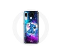 Coque - Maniacase - Galaxy A20e - Stitch Ohana - Souple - Coloré