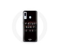 Coque pour Samsung Galaxy A20e Stranger Things Affiche Friends Don't Lie Joyeux noël
